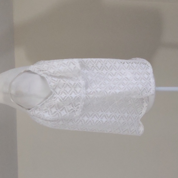 Old Navy off-shoulder white lined top Size M Made in the USA - Picture 4 of 9